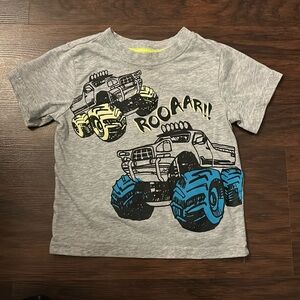 Toddler Boy’s Healthtex Monster Truck Tee Sz 3T